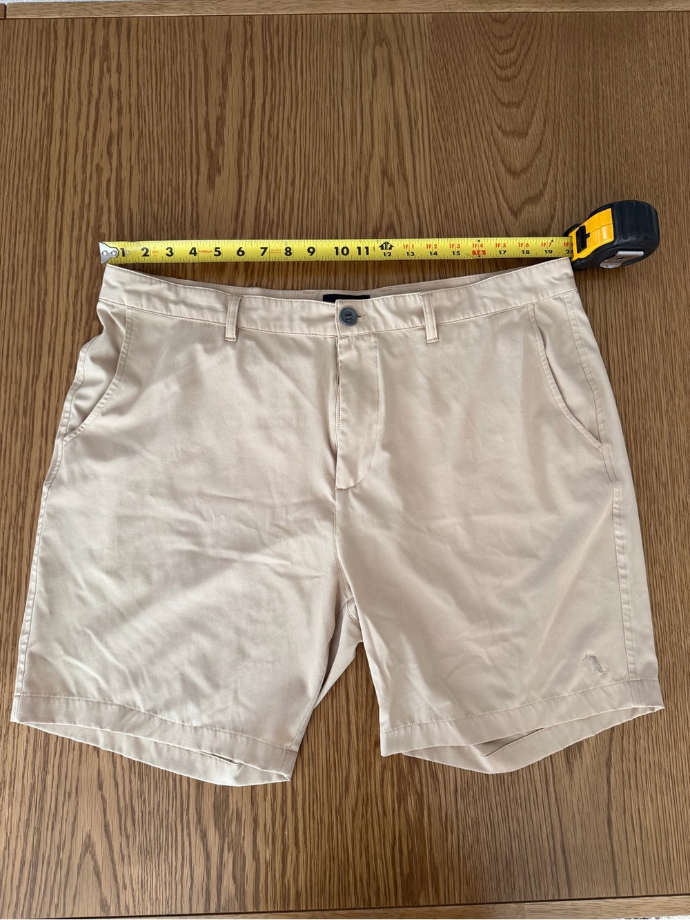 Men's Flat Front Khaki Shorts - Lightweight Everyday Chino